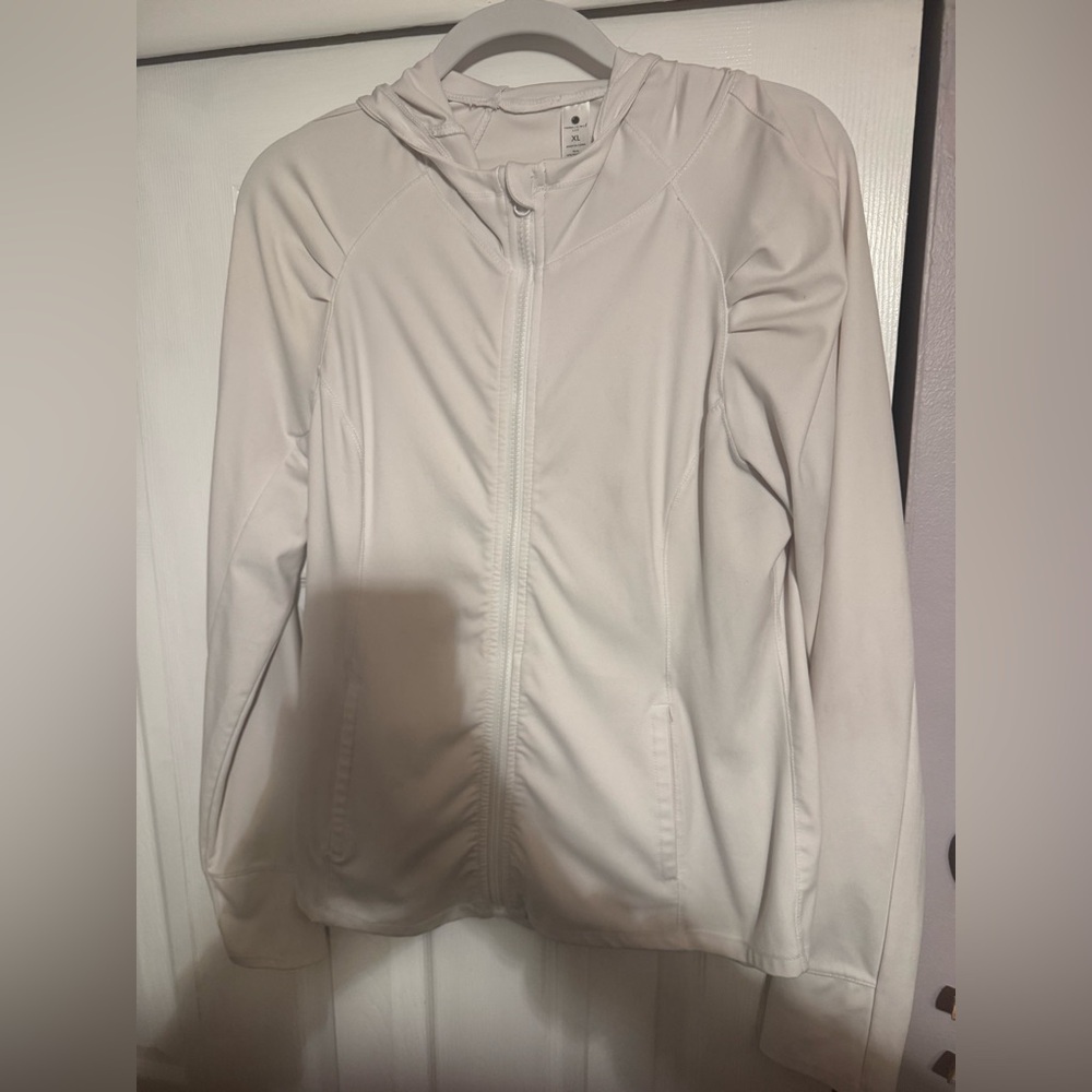 - Yogalicious Women's XL Hoodie - Light Cream